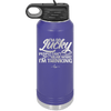 I'm So Lucky People Can't Hear What I'm Thinking - Laser Engraved Stainless Steel Drinkware - 1835 -