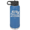 I'm So Lucky People Can't Hear What I'm Thinking - Laser Engraved Stainless Steel Drinkware - 1835 -