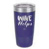 Wine Helps - Laser Engraved Stainless Steel Drinkware - 1847 -