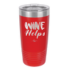 Wine Helps - Laser Engraved Stainless Steel Drinkware - 1847 -