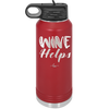 Wine Helps - Laser Engraved Stainless Steel Drinkware - 1847 -