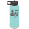 What the Fluff - Laser Engraved Stainless Steel Drinkware - 1857 -