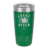 Lucky Bitch - Laser Engraved Stainless Steel Drinkware - 1858 -