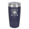 Lucky Bitch - Laser Engraved Stainless Steel Drinkware - 1858 -