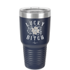 Lucky Bitch - Laser Engraved Stainless Steel Drinkware - 1858 -