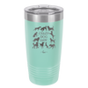 Crazy Dog Lady - Laser Engraved Stainless Steel Drinkware - 1861 -