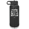 Crazy Dog Lady - Laser Engraved Stainless Steel Drinkware - 1861 -