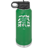 Crazy Dog Lady - Laser Engraved Stainless Steel Drinkware - 1861 -