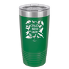 Crazy Bird Lady - Laser Engraved Stainless Steel Drinkware - 1862 -