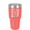 Crazy Bird Lady - Laser Engraved Stainless Steel Drinkware - 1862 -