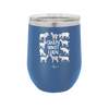 Crazy Goat Lady - Laser Engraved Stainless Steel Drinkware - 1864 -