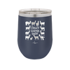 Crazy Llama Lady - Laser Engraved Stainless Steel Drinkware - 1865 -