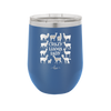 Crazy Llama Lady - Laser Engraved Stainless Steel Drinkware - 1865 -