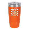 Crazy Llama Lady - Laser Engraved Stainless Steel Drinkware - 1865 -