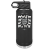 Crazy Llama Lady - Laser Engraved Stainless Steel Drinkware - 1865 -