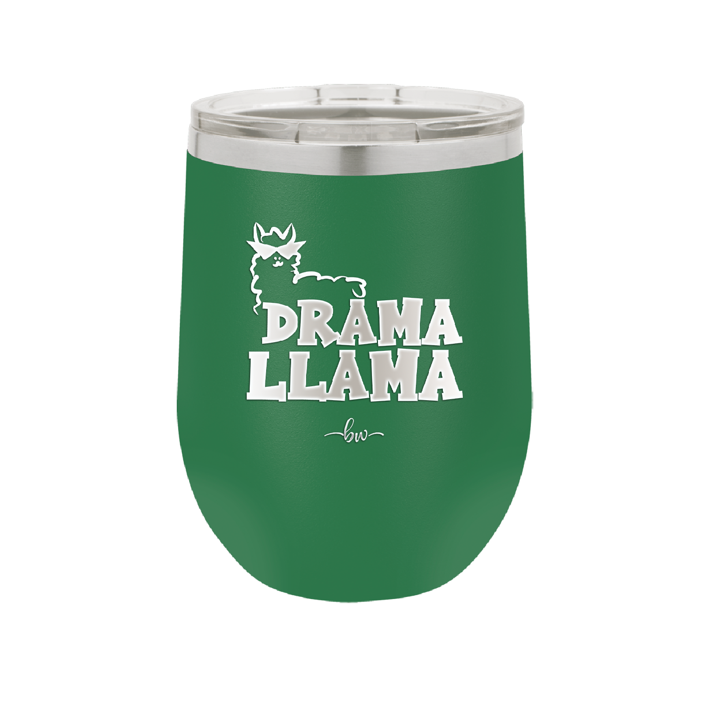 Drama Llama - Laser Engraved Stainless Steel Drinkware - 1866 -