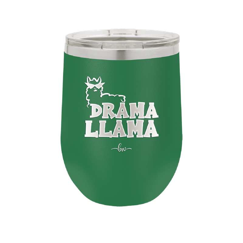 Drama Llama - Laser Engraved Stainless Steel Drinkware - 1866 -