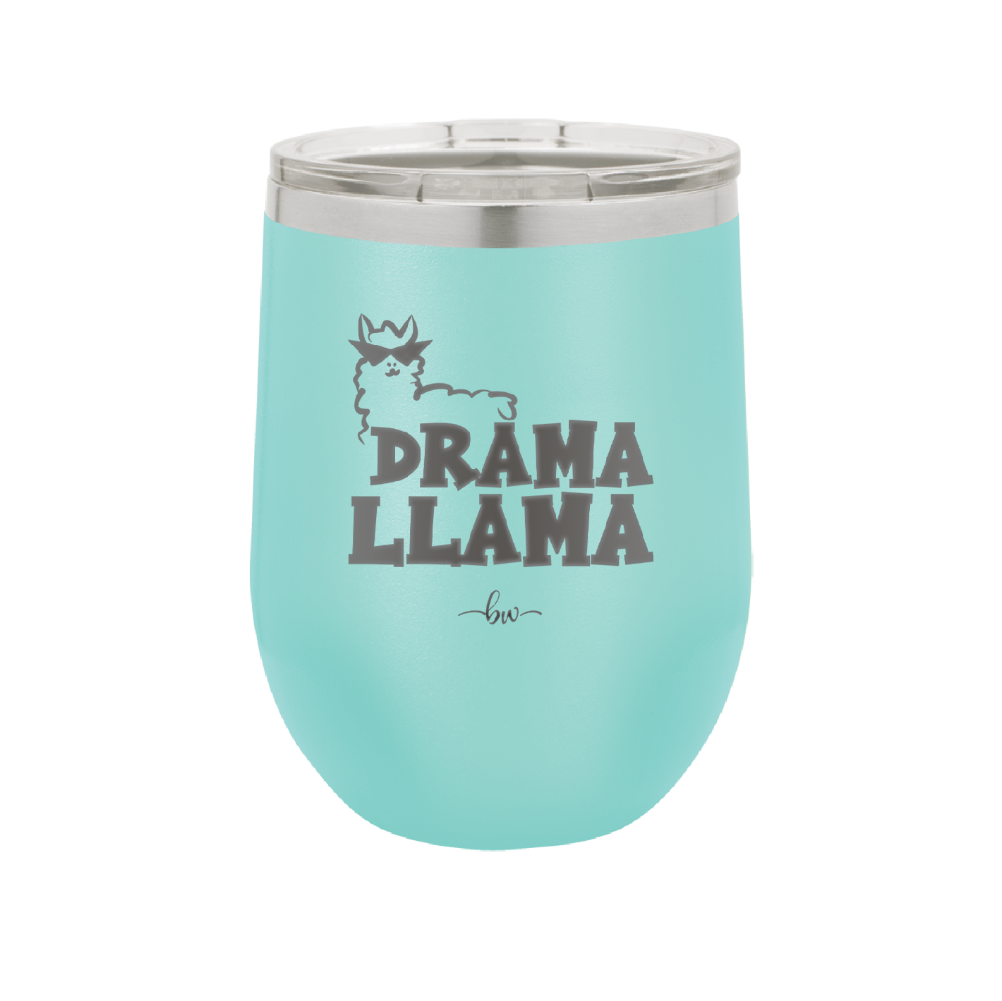 Drama Llama - Laser Engraved Stainless Steel Drinkware - 1866 -