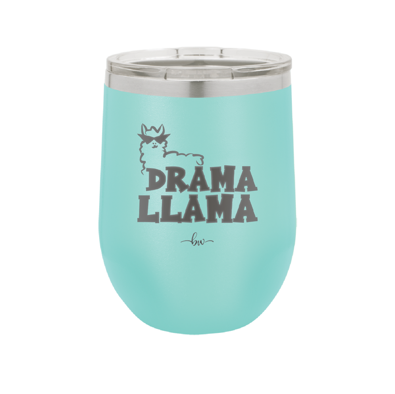 Drama Llama - Laser Engraved Stainless Steel Drinkware - 1866 -