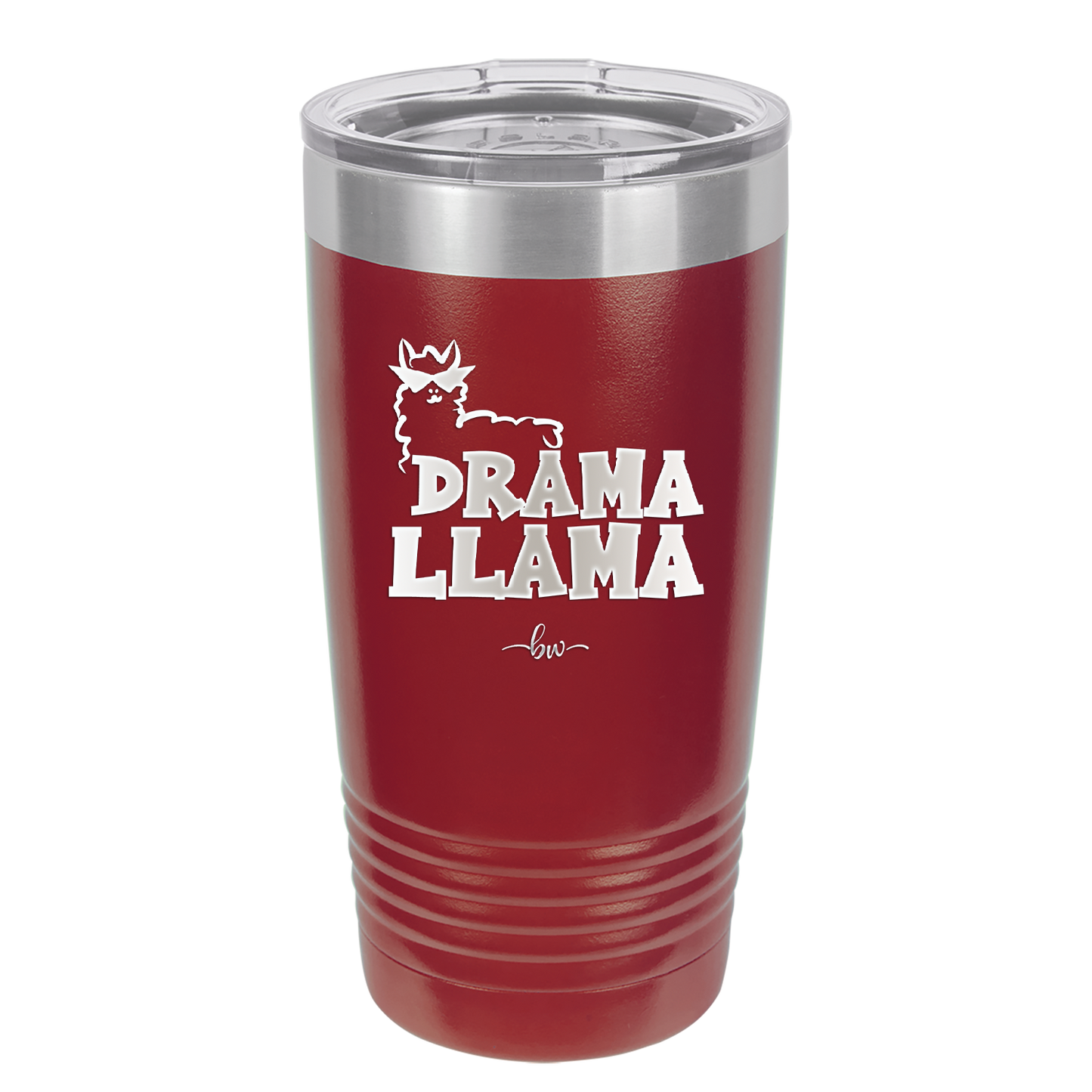 Drama Llama - Laser Engraved Stainless Steel Drinkware - 1866 -