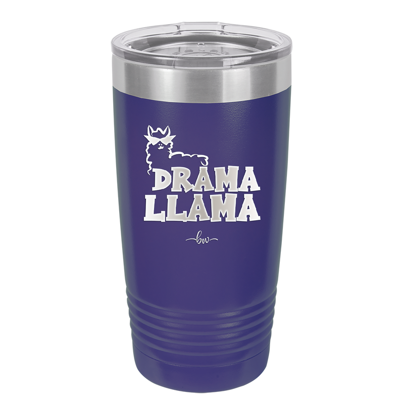Drama Llama - Laser Engraved Stainless Steel Drinkware - 1866 -