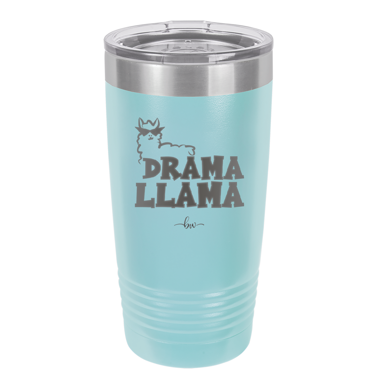Drama Llama - Laser Engraved Stainless Steel Drinkware - 1866 -