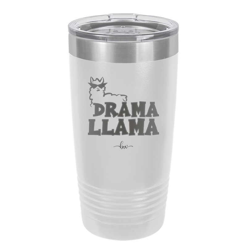 Drama Llama - Laser Engraved Stainless Steel Drinkware - 1866 -