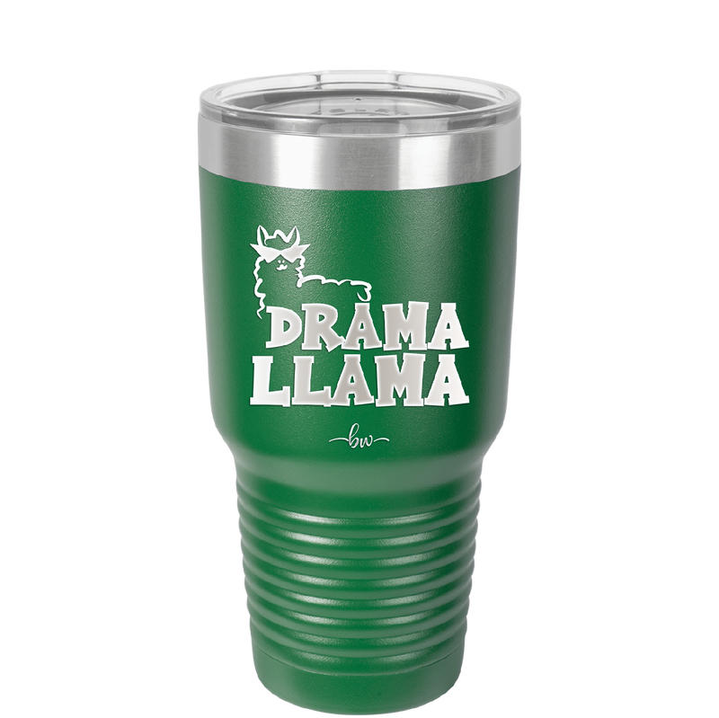 Drama Llama - Laser Engraved Stainless Steel Drinkware - 1866 -