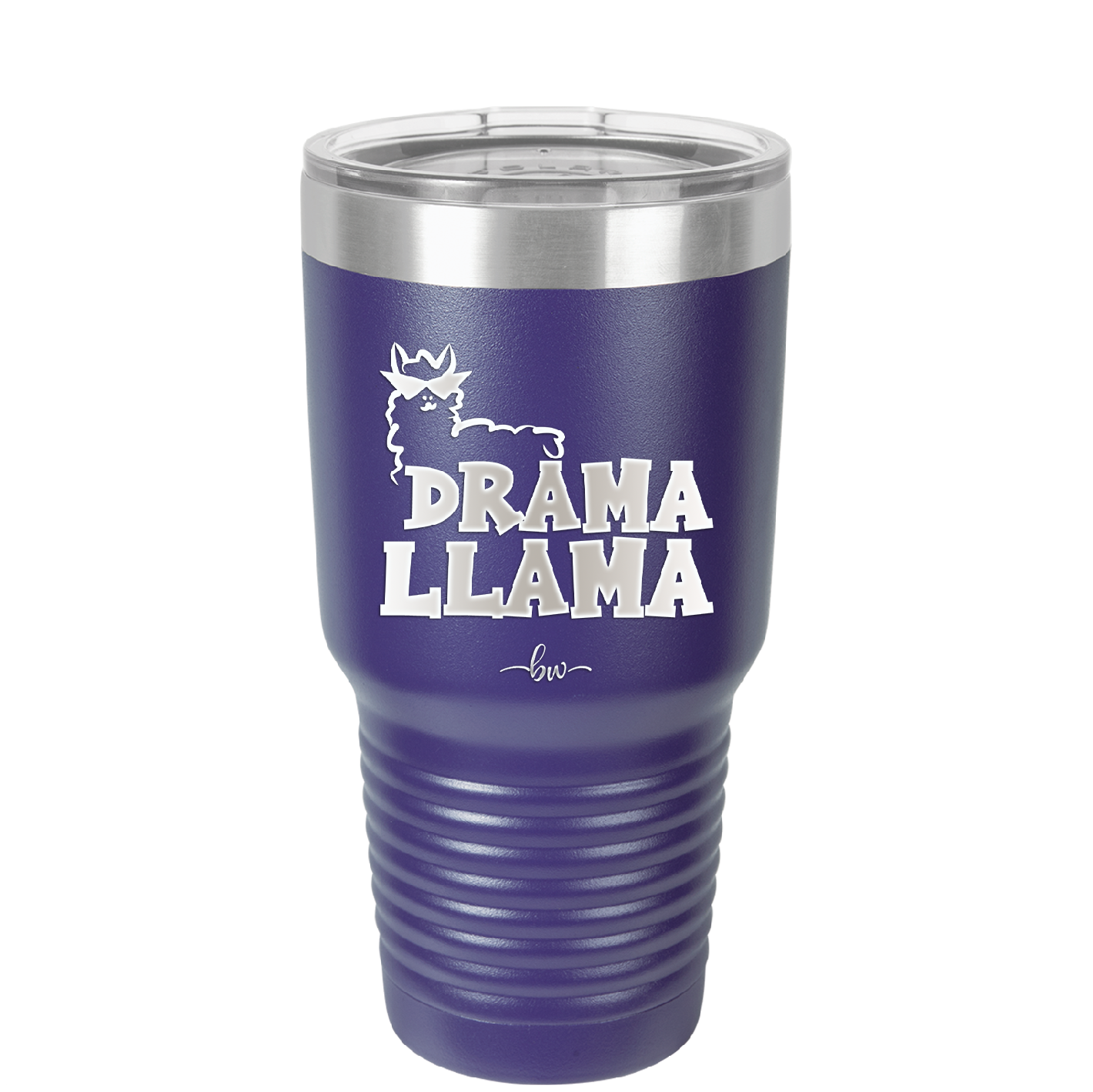 Drama Llama - Laser Engraved Stainless Steel Drinkware - 1866 -