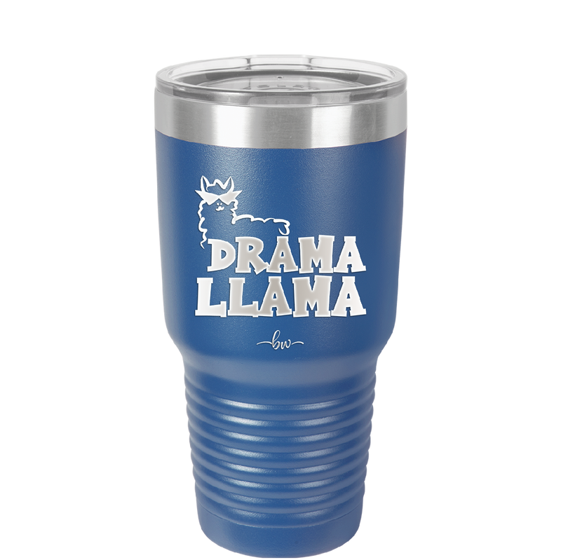 Drama Llama - Laser Engraved Stainless Steel Drinkware - 1866 -