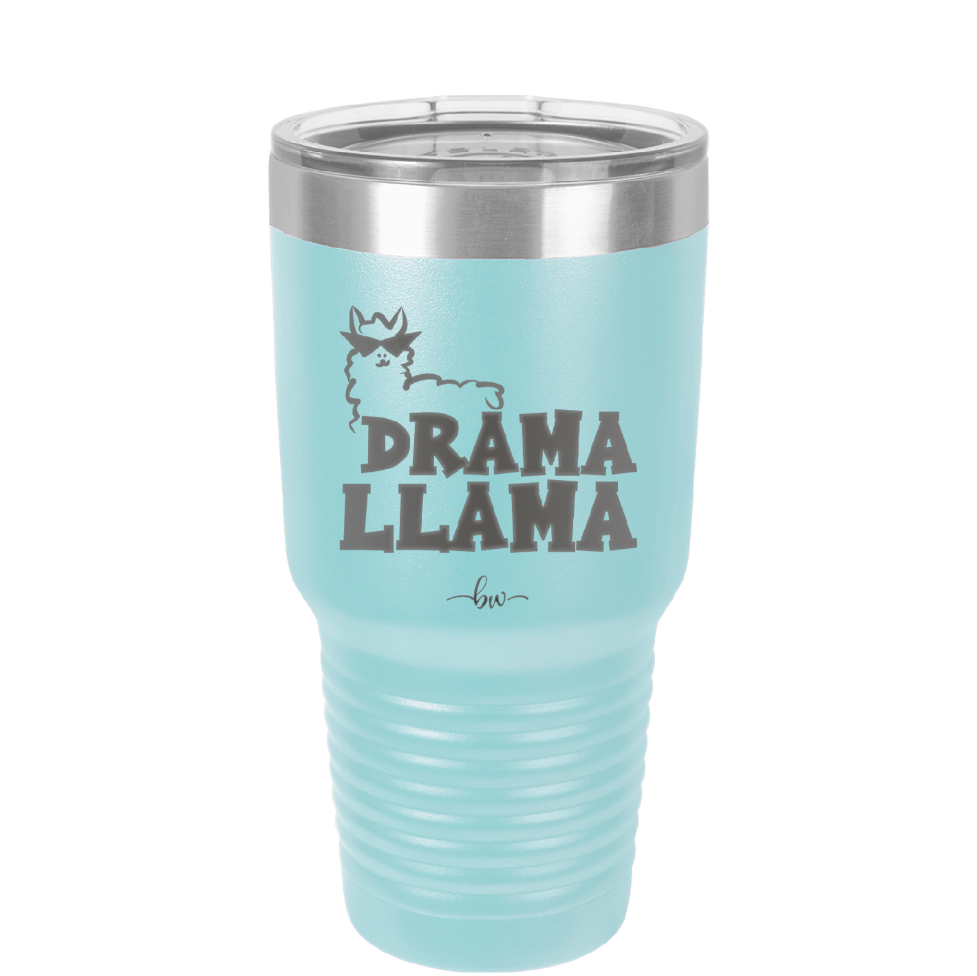 Drama Llama - Laser Engraved Stainless Steel Drinkware - 1866 -