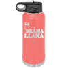 Drama Llama - Laser Engraved Stainless Steel Drinkware - 1866 -