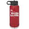 Drama Llama - Laser Engraved Stainless Steel Drinkware - 1866 -