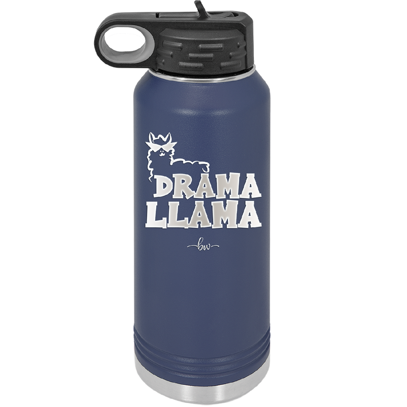 Drama Llama - Laser Engraved Stainless Steel Drinkware - 1866 -