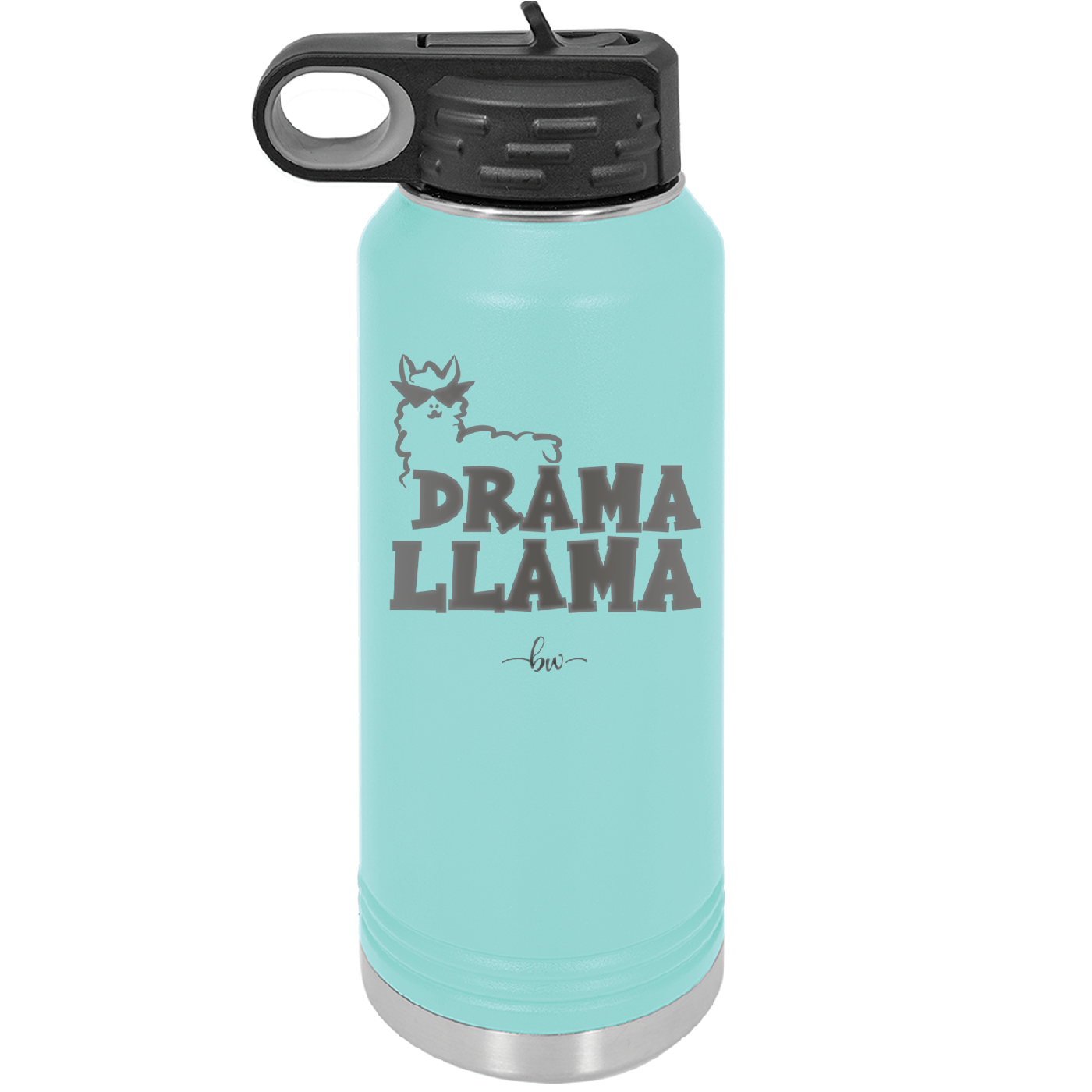 Drama Llama - Laser Engraved Stainless Steel Drinkware - 1866 -