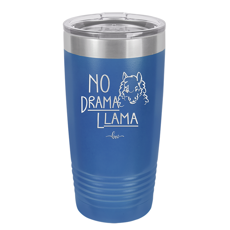 No Drama Llama - Laser Engraved Stainless Steel Drinkware - 1867 -