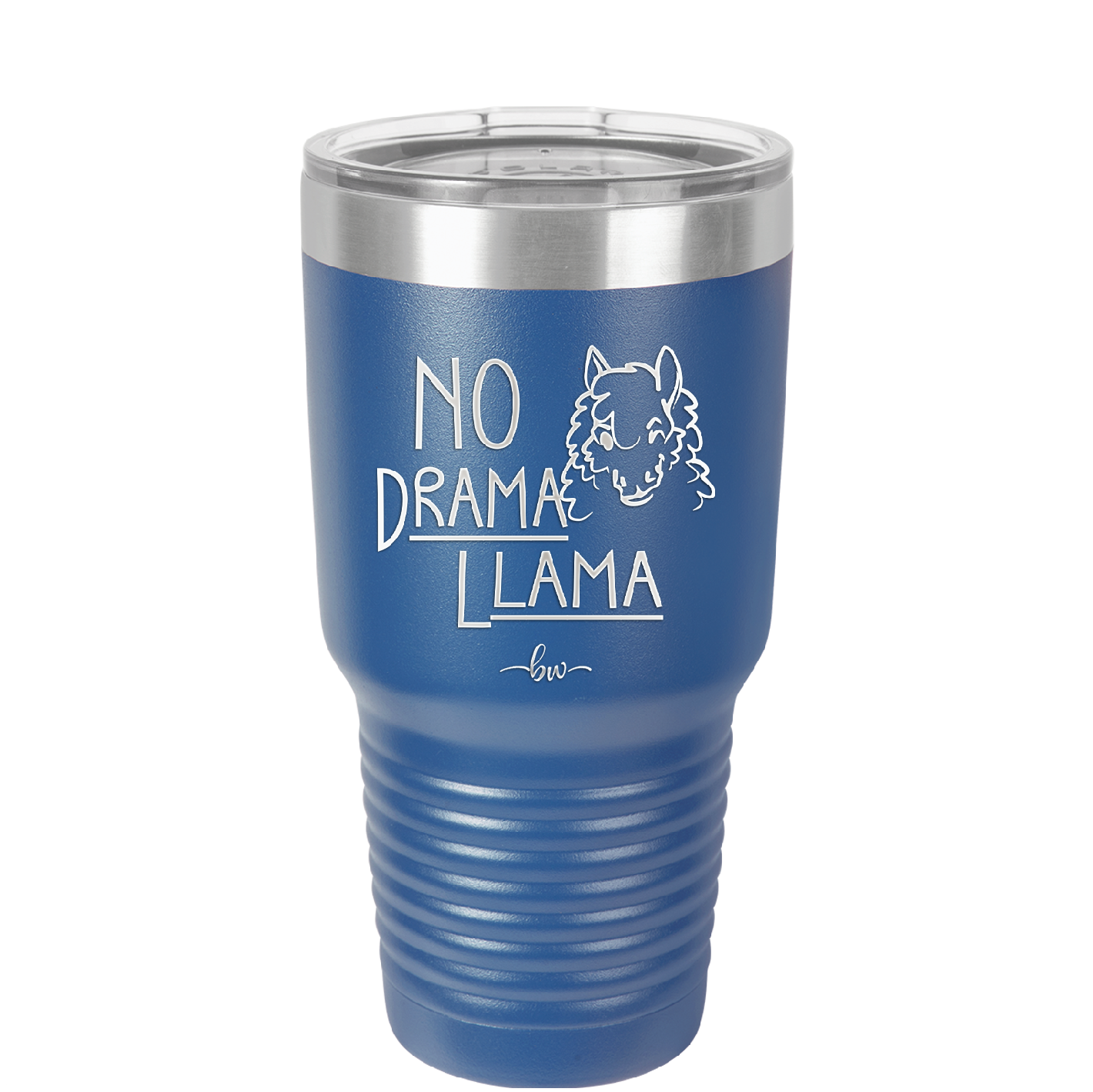 No Drama Llama - Laser Engraved Stainless Steel Drinkware - 1867 -