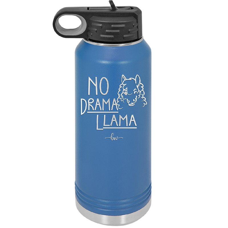 No Drama Llama - Laser Engraved Stainless Steel Drinkware - 1867 -