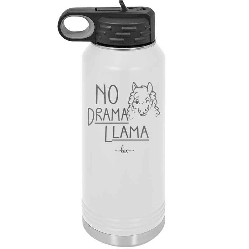 No Drama Llama - Laser Engraved Stainless Steel Drinkware - 1867 -