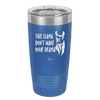 This Llama Don't Want Your Drama - Laser Engraved Stainless Steel Drinkware - 1868 -