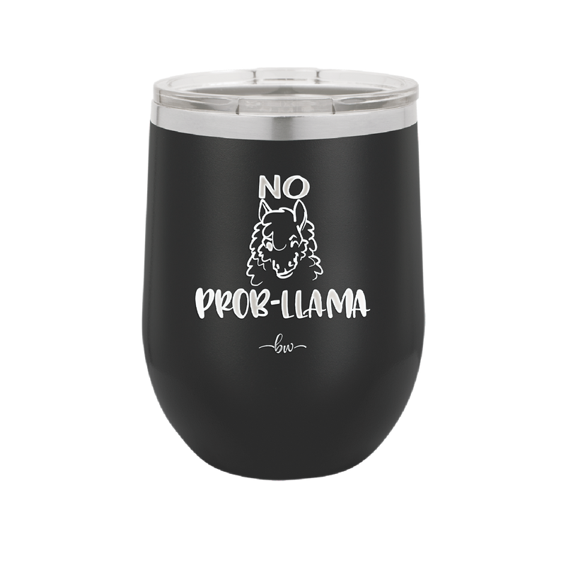No Prob-Llama - Laser Engraved Stainless Steel Drinkware - 1871 -