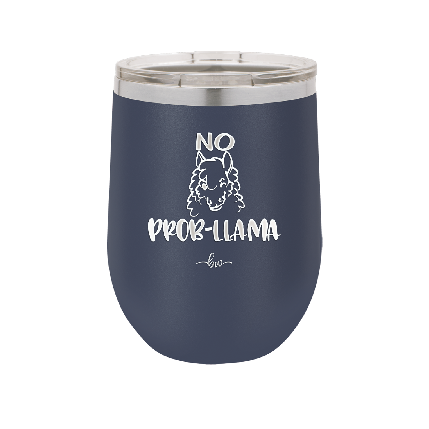 No Prob-Llama - Laser Engraved Stainless Steel Drinkware - 1871 -