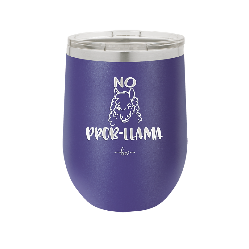 No Prob-Llama - Laser Engraved Stainless Steel Drinkware - 1871 -