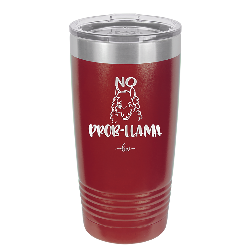 No Prob-Llama - Laser Engraved Stainless Steel Drinkware - 1871 -