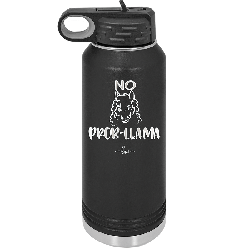 No Prob-Llama - Laser Engraved Stainless Steel Drinkware - 1871 -