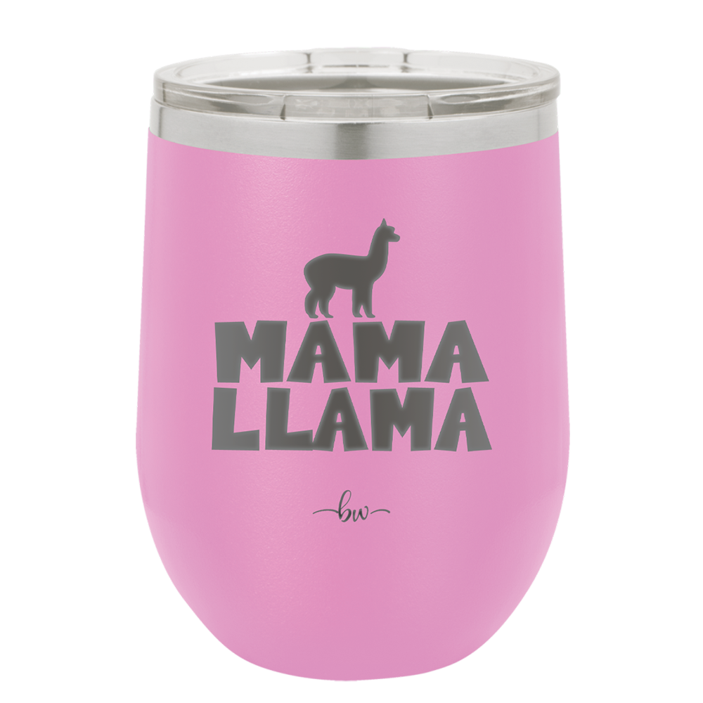 Mama Llama - Laser Engraved Stainless Steel Drinkware - 1873 -