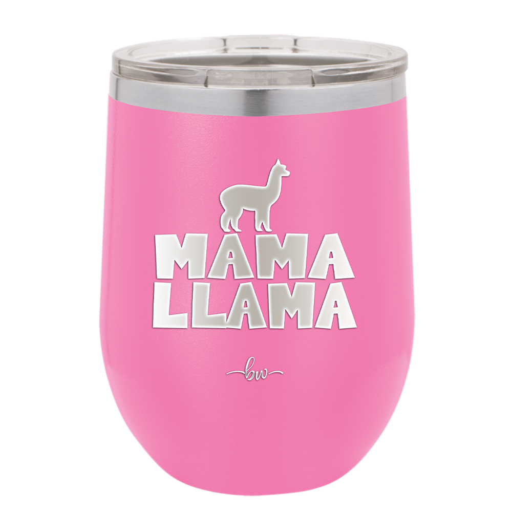 Mama Llama - Laser Engraved Stainless Steel Drinkware - 1873 -