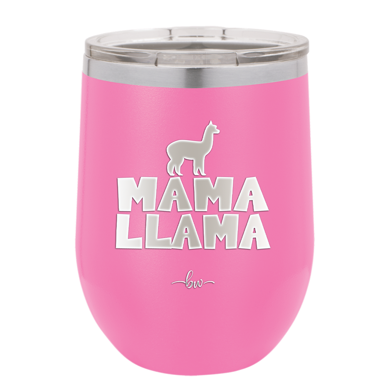Mama Llama - Laser Engraved Stainless Steel Drinkware - 1873 -