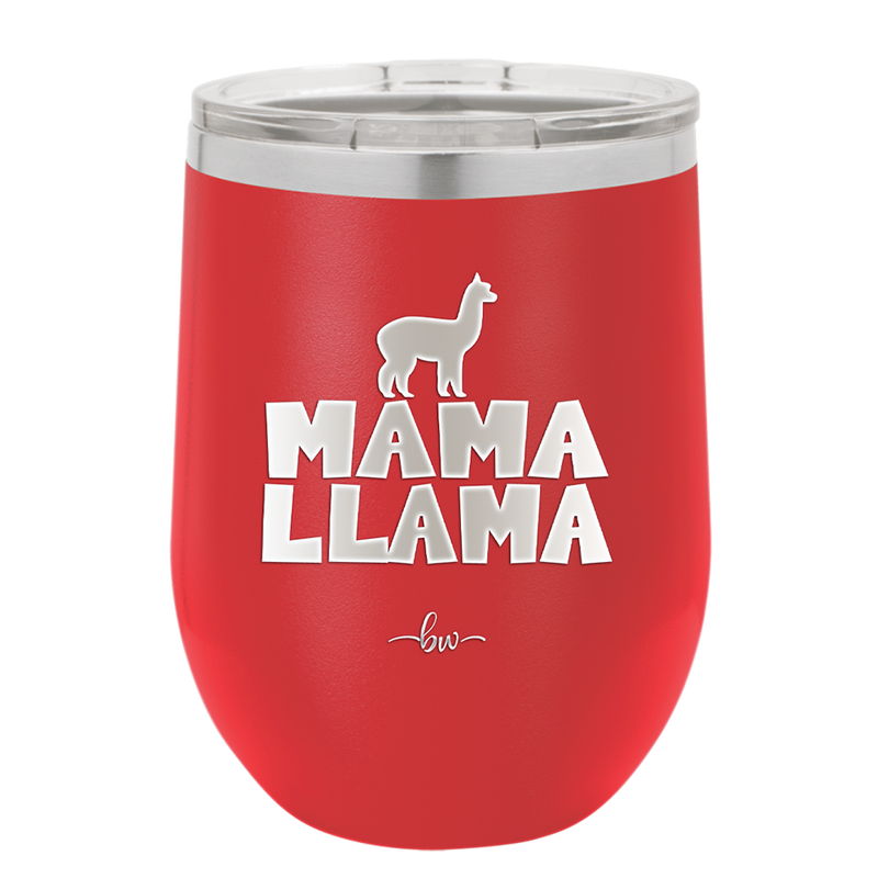 Mama Llama - Laser Engraved Stainless Steel Drinkware - 1873 -