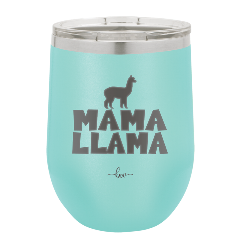 Mama Llama - Laser Engraved Stainless Steel Drinkware - 1873 -